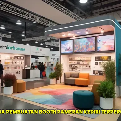 harga pembuatan booth pameran kediri terpercaya